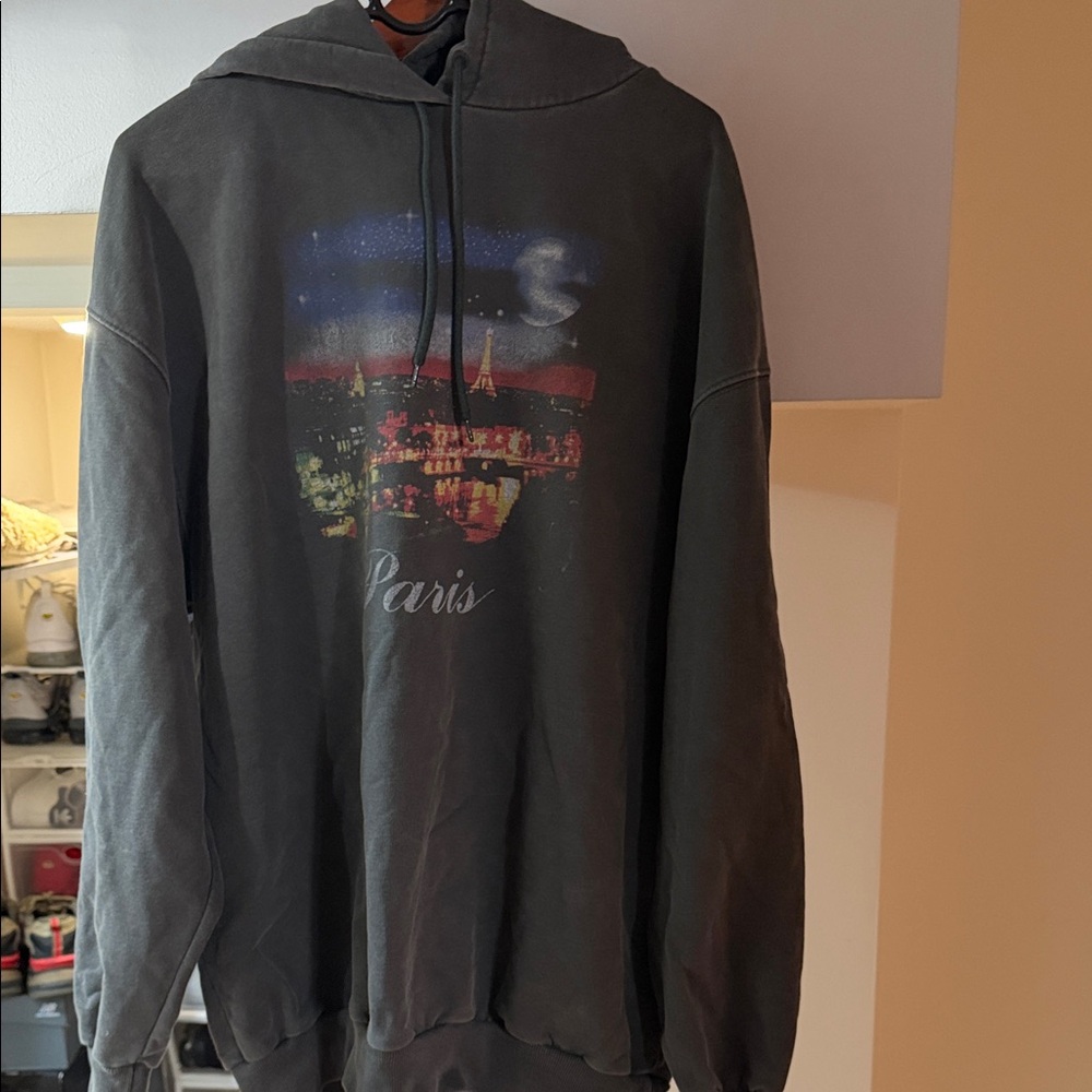 Balenciaga AW17 Paris Tourist Hoodie M